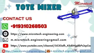 Tote Mixer, Drum Mixer, Barrel Mixer, Solvent Mixer, Tank Mixer, Turbine Mixer