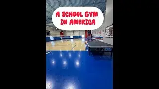 A school gym in America #usa #gym #school #pegames 
