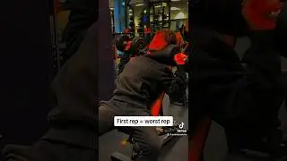Why is the first rep the hardest?