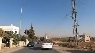 Jordanie Route Mer morte vers Madaba, Gopro / Jordan Road Dead sea to Madaba, Gopro