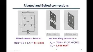 Riveted and Bolted Connections and Tension Members - Problem Solving