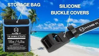 Hang 11 Tie Down Straps (15ft) &ndash; Product Overview