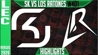 SK vs LR Highlights | LEC W4D1 2026 Versus | SK Gaming vs Los Ratones