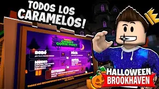 UBICACI&Oacute;N de TODOS LOS CARAMELOS de HALLOWEEN de BROOKHAVEN! (SEMANA 2) - ROBLOX