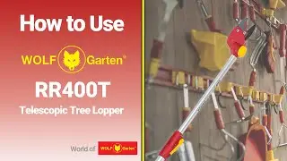 How to Use the Wolf Garten RR400T Tree Lopper