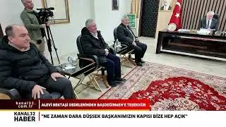 alevi bektaşi dedelerinden başdeğirmene teşekk&uuml;r