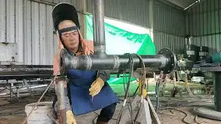 Lanjut lagi pengelasan pipa 4