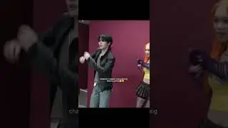 hahaha 😂 he's so adorable #leehan  #chaewon  #taesan  #kpop  #lesserafim  #boynextdoor