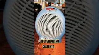 Caloventor no calienta , solucionado! #caloventor #invierno