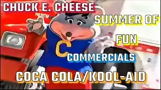 Chuck E. Cheese’s Nostalgic Commercials!! | Summer Of Fun Coca Cola / Kool-Aid 2004 (4K)