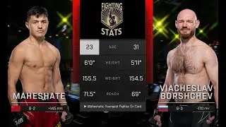 Viacheslav Borshchev vs Maheshate Hayisaer Full UFC Fight Night Breakdown