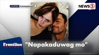 Ellen Adarna, naglabas ng video ng umano'y pag-aaway ni Derek Ramsay | Frontline Tonight