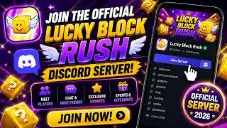 How to Join the Official Lucky Block Rush Discord Server (2026) – Direct Invite Link