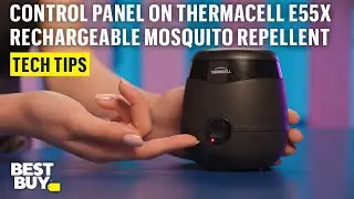 Lights on the Thermacell E55X Rechargeable Mosquito Repellent &ndash; Tech Tips from Best Buy