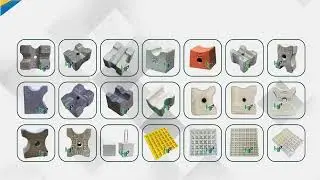 Cover Block Mould Video Soft Rubber Mould (PVC)
