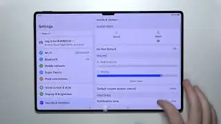 How To Enable & Disable Screen Lock Sounds on HUAWEI MatePad Pro 13.2?