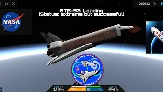 STS-93 Landing | Space Shuttle Missions | Ced and Ross Space Agency