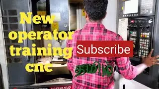 New operator training cnc Tamil Nadu Chennai / Tool setting on cnc machine tamil / @vtlcncking7