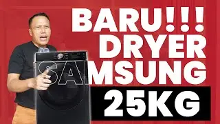 BONGKAR MESIN PENGERING SAMSUNG 25KG!!! BANDEL DAN MURAH