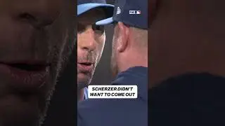 Max Scherzer WANTED to stay in 😤 #bluejays #mlb #baseball