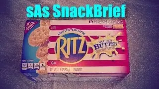 sAs SnackBrief: Ritz Ultimate Butter Limited Edition