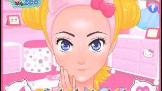 New Game For Kids 2015 - Design Your Hello Kitty Makeup - Best New Game Baby 2015