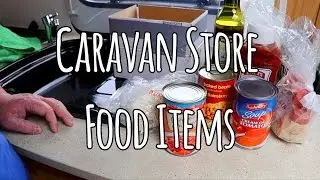 Caravan Food Store Items