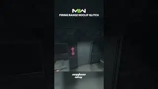 MW2 Firing Range Noclip Glitch! #warzone2 #modernwarfare2