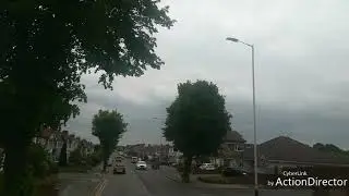 (FULL ROUTE JOURNEY) stagecoach London route 247 Romford to Barkingside 10126 LX12 DEU