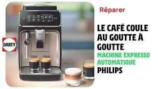 Mon café coule au goutte à goutte avec mon expresso Philips