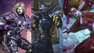 Hearthstone Lilian Voss, Lord Godfrey, Dr. Morrigan Theme (Scholomance)