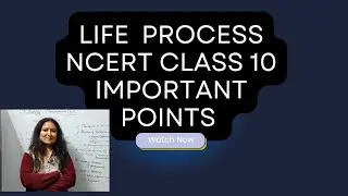 Kvs,Nvs teir2 NCERT TGT SCIENCE LIFE PROCESS. H IMPORTANT POINTS #EXAM#STUDY#EDUCATION#study
