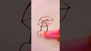 creative lips ❤#crafthouse #art  #youtubeshorts #viral
