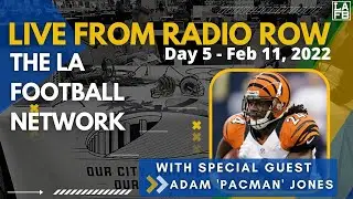 Adam 'Pacman' Jones Joins The LA Football Network | Live From Radio Row