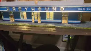 Greyhound bus terminal in Jackson Tennessee. Still in the works.