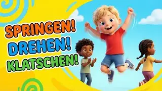 Springen, Drehen, Klatschen! | Bewegungsspiel f&uuml;r Kinder | Mein LiederGarten