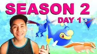 SEASON 2 FIRST SET, PLAYING LIVE -- LET'S GO!! POKEMON GO BATTLE LEAGUE GREAT LEAGUE PvP