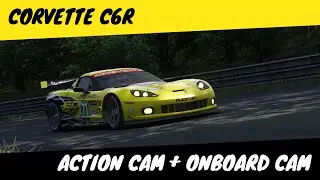 [Assetto Corsa] Corvette C6R hotlapping Deepforest raceway