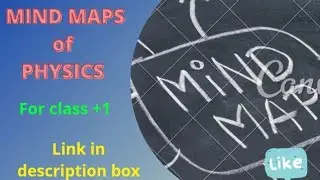 🛑 PHYSICS 🛑 MIND MAPS of PHYSICS for class +1 || Easy way || PSEB__#