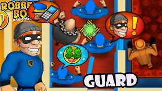 Robbery Bob Cosplay Blue Guard Character Gameplay BG78