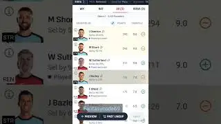 REN vs STA, REN Vs STR DREAM11 TEAM#fantasycricketsports #cricket