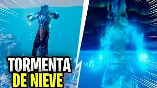 FORTNITE TORMENTA DE NIEVE TEMPORADA 7 (EVENTO COMPLETO MOMENTO EXACTO!!!)