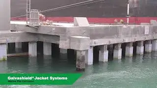 Galvashield Jacket Systems - Extend the Life of Marine Piles