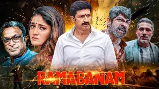 South Indian Telugu-language Action Drama Film - Hindi Dub - Gopichand - Dimple Hayathi - Ramabanam