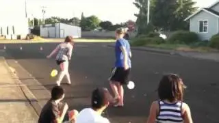Balloon relay fun!