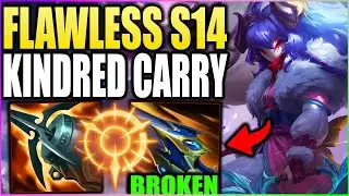 HOW TO PLAY KINDRED FLAWLESSLY IN SEASON 14 AND DOMINATE THE JUNGLE! (MASTER YI HAD NO CHANCE!)