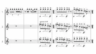 BARMP for 3 trumpets (2021) - Robert Humber (score video)