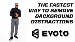 The FASTEST way to remove distractions and extend backgrounds with AI! Portrait Photography