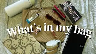 WHATS IN MY UNI BAG | My daily essentials for Uni BACK TO SCHOOL 2024