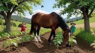 a realistic brown horse wearin 2025 09 13T10 00 08